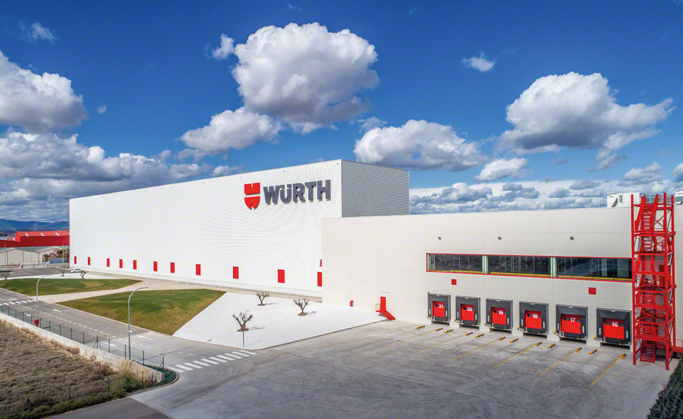 Un almacén llave en mano 100% automatizado para Würth en La Rioja (España)